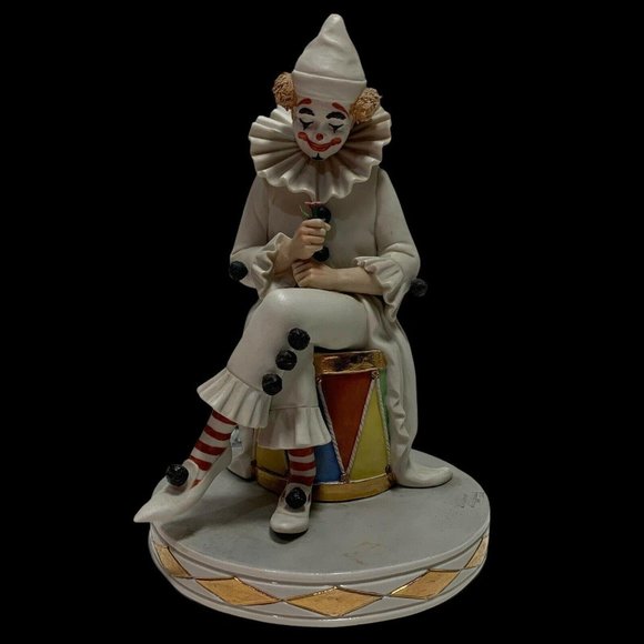 Vintage Capodimonte Sandro Maggioni 1982‎ Pagliacci